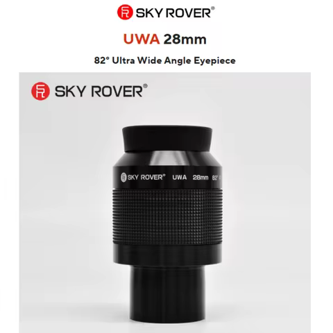 SKY ROVER UWA 28mm Eyepiece Ultra Wide Angle 82 Degree Astronomy Telescope Accessory 2 Inches for ob