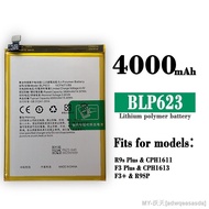 BLP623 Orginal Replacement Battery For OPPO R9S Plus BLP-623 F3 Plus F3  R9SP CPH1611 CPH1613 Mobile Phone High Quality Bateria adwqeasasda