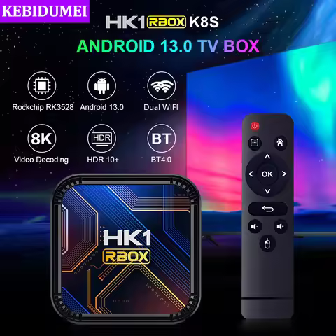 Android 13 Set Top Box RK3528 IPTV Smart TV Box Quad Core Cortex A53 8K Video 4K HDR10+ 2.4 5G Dual 
