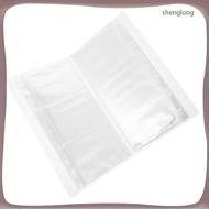 Clear Card Sleeves Postcards Albums for Collectors Airline Tickets 23X12.7CM White PP
