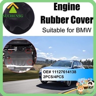 SUCHENSG 2pcs/4pcs Engine Top Cover, Rubber 11127614138 Trim Rubber Mount, Auto Accessories Black Grommets Bush for BMW 1 2 3 4 5 6 7 Series /X1 X2 X3 X4 X5 X6 Mini