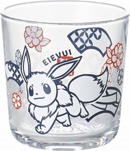 金正陶器 「精靈寶可夢」伊布 玻璃杯 杯子 8cm 剪紙風 140162