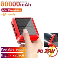 80000mAh Solar Power Bank Portable Fast Charging External Battery with USB 3Ports Flashlight PoverBank for Xiaomi IPhone Samsung ( HOT SELL) Payne Edith