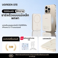 UGREEN | แบตสำรองชาร์จไร้สายแบบแม่เหล็ก 10000mAh