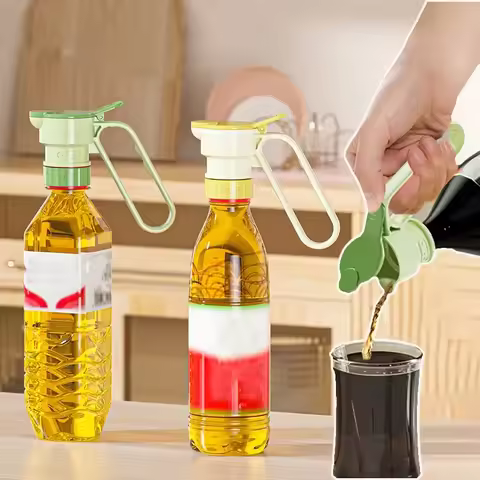 1PC Water Bottle Cap Cold Sealed Beverage Kettle Deflector Bottle Deflector with Handle Portable Bev
