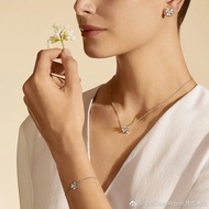 Van Cleef & Arpels Small Glossy Three Flower Series Bracelet