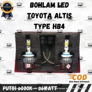 Far Near Headlight LED Bulb And TOYOTA ALTIS 2009-2013 Car FOG LAMP 1 Or 3 Colors