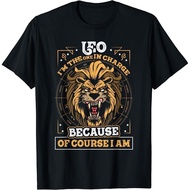 Leo Zodiac Sign In Charge July August Birthday Astrology T-Shirt