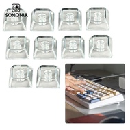 [SONONIA] 10x 1U Xda Profile Keycaps Parts Modern Compact Comfortable Typing Tool Home for Game Love