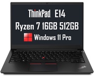 Lenovo ThinkPad E14 Gen 3 Business Laptop (14" FHD Anti-glare, AMD Ryzen 7 5700U, 16GB RAM, 512GB SS