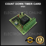 Count Down Timer Card DC12V DC24V Cikachi Timer Delay Timer Automation Control Board AH3-1 Automatio