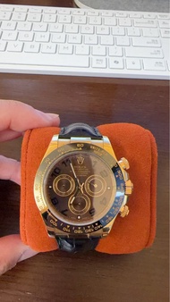 Rolex Daytona 玫瑰金 116515ln 皮帶