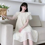 VÁY ĐẦM BẦU DỰ TIỆC MÙA HÈ-ĐẦM BẦU BABAYDOLL HOA NHÍ XINH XẮN SIÊU SANG VẢI  MỀM