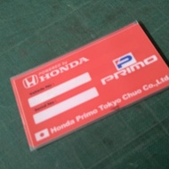 JDM HONDA PRIMO STICKERS
