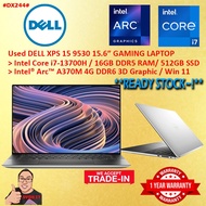 #DX244 USED DELL XPS 15 9530 Performance Laptop intel i7-13700H 16GB 512GB SSD Intel ARC A370M 4G DD