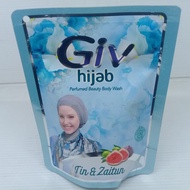 Giv refill 60ml hijab tin zaitun giv reff 60 ml sabun cair giv biru