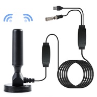 High Definition Digital Freeview Indoor TV Antenna Aerial Ariel with Magnetic