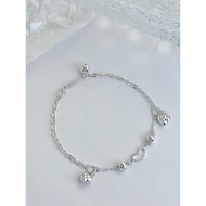 AG1 AG SILVER Love With Pendant Love s925 Sterling Silver Bracelet Chain Pendant