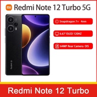 Xiaomi Redmi Note 12 Turbo 5G SmartPhone 6.67 Inch 120Hz OLED Snapdragon 7+ Gen 2  5000mAh 67W Fast 