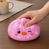 [utruiut0k] Bun Sensory Play Dumpling Squeezable Sweet Face for Office, Classroom, Travel