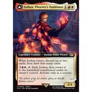 FIN_494 Joshua, Phoenix's Dominant // Phoenix, Warden of Fire *Final Fantasy Extended Art EA* MTG Ma