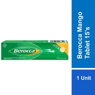 Berocca Flavour Effervescent Tablet - Mango (15's)