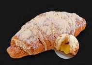 CROISSANT SALTED EGG YOLK FROZEN  2PCS 100± ( halal)