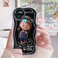 เคส Chenyyka สำหรับ Infinix Smart 6 HD Smart 6 Plus Smart 6 Plus 7เคสลายการ์ตูนน่ารักผู้หญิงสวยเนื้อ