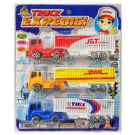 Pertamina dhl Meg mega truck set of 3 Boys' Toy Cars