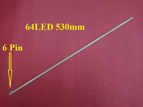 64LED LED Backlight strip for 420TA0 Aoc LE42D5520 TV 42Inch 7030PKG 64EA 74.42T23.001 AUO T420HVN01