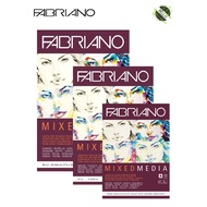 Fabriano Mixed Media Paper Blocks 250gsm 40s [ A5 / A4 / A3 ]