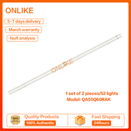 QA55Q60RAK SAMSUNG 55 LED TV BACKLIGHT (LAMPU TV) SAMSUNG 55 INCH LED TV BACKLIGHT 55Q60RAK Applicab