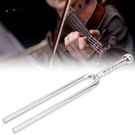 FARL 2PCS 440Hz Tuning Fork, Standard A 440Hz Tuning Fork, Durable Silver Color Steel Tuner Device M