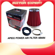 APIDO POWER AIR FILTER 48MM 206 CARBURATOR KARB CARBURETOR