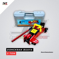 Crocodile JACK 2 Ton 3 Ton HYDRAULIC FLOOR JACK Universal Car JACK