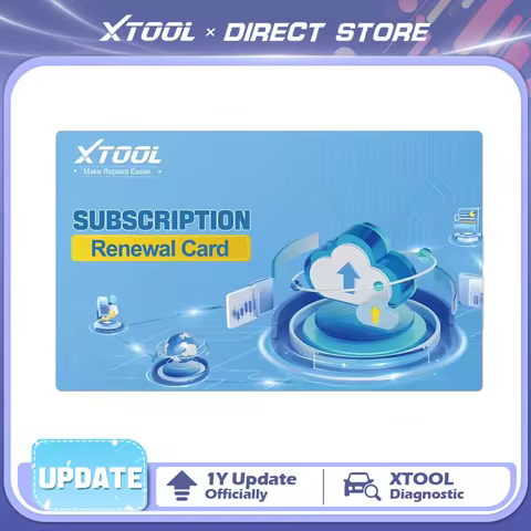 XTOOL Official Update license D7 D8S D9S D9SPro IP900 IP900S IP919 IP919PRO A80PRO A30PRO Diagnostic