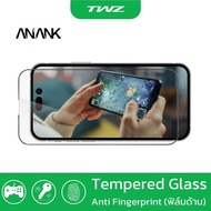 Anank ฟิล์มกระจกกันรอยหน้าจอ ฟิล์มด้าน Anti-Fingerprint 3D 9H ติดง่าย ป้องกันรอยนิ้ว สําหรับ i-Phone