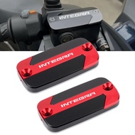 Motorcycle CNC Front Brake Reservoir Fluid Tank Oil Cup Cover Fit For Integra 700 750 S 750D DCT NC7