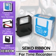 SEIKO 175/ATT310/TP10/TP20/TP50/QR350/ATT310/NIDEKA AP10 Time Recorder Ribbon