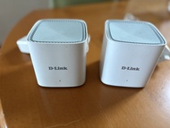 2x D-Link M15 AX1500 WiFi  6 Mesh Router一對