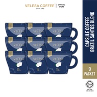 [ CLEARANCE ] VELESA Capsule Coffee Mandheling Blend (Bundle of 9) [5g x 15 Capsules x 9 Pack] Rasa 