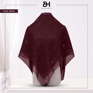 Tudung Bawal Aurora 190 Dots Original Crystal  BawalHouse Bidang 45