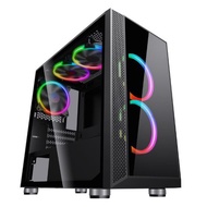 INVASION M3 TOWER MATX  CASING WITH 3 X120 RGB FANS (FREE FAN CONTROLLER)
