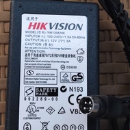 Hikvision 12v 5A Adapter / Hikvision DVR Adapter