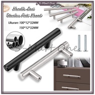 Cupboard Door Drawer Pull Furniture Stainless Steel Drawer/ Pull Cupboard Handle Black Handle Cupboa