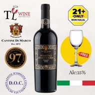 Di Marco Primitivo Di Manduria Black DOC 750ml Alc: 15% Red Wine ✔Duty paid 100% ORIGINAL (Italy)