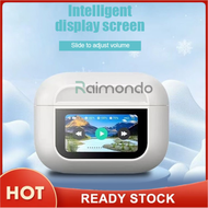Raimondo TWS Headset Bluetooth A8 PRO ANC/ENC Earphone Bluetooth V5.3 Smart Screen Active Noise Redu