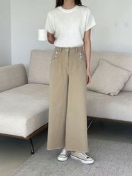 Moci韓國春季闊腳褲