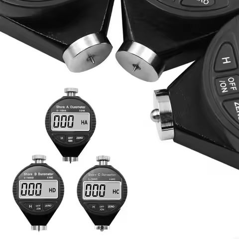 Digital Hardness Durometer Hardness Tester Shore 0-100 D Hardness Meter E7CB