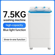 7.5KG Mini washing machine Large Capacity Shoe washing machine Ready Stock Wholesale washing machine